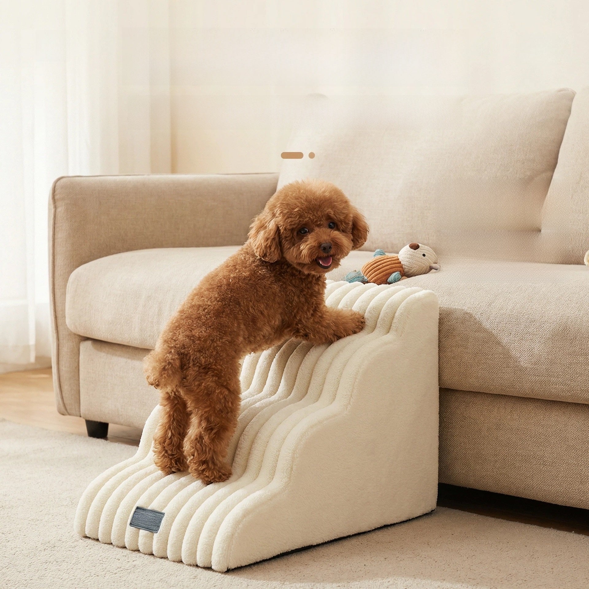 Removable Washable Pet Stairs Anti-Slip Sofa Ladder