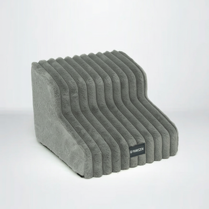 Gray Pet Stairs 2 Steps - No Chinese Text