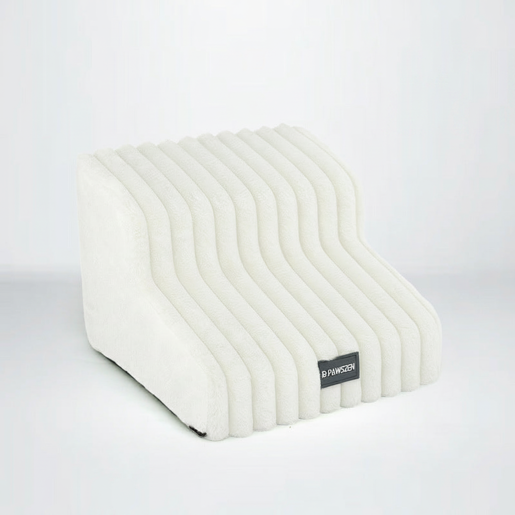 White Pet Stairs 2 Steps